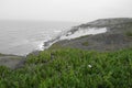 Coast of portugal facing the atlantic ocean