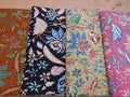 4 colorful batiks