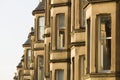 Victorian colony homes made of sandstone in Edinburgh, Scotland