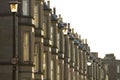 Victorian colony homes made of sandstone in Edinburgh, Scotland