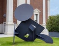 `Geometric Mouse II`, a scupture by Claes Oldenburg located outside the Meadows Art Museum in Dallas, Texas Royalty Free Stock Photo