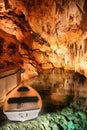 Crystal caves in bermuda Royalty Free Stock Photo