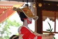 Maiko lady dancing, Kyoto Japan