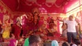 Picture of dashain festival of durga Royalty Free Stock Photo