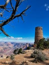 Desert Tower View Point in Grand Canyon Arizona Royalty Free Stock Photo