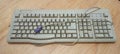 Picture of a desktop computer keyboard in the 1990s