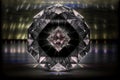 A Picture Of A Diamond In The Middle Of A Picture. Generative AI