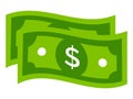 Picture of a Dollar bill symbol Royalty Free Stock Photo