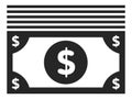 Picture of a Dollar bill symbol Royalty Free Stock Photo