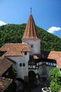 Dracula Bran castle in Romania Royalty Free Stock Photo