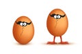 Picture of egg funny Royalty Free Stock Photo