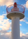 End of pier lighthouse Howth County Dublin Ireland