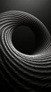 picture of endless spiral into infinity mesmerizing optical generative AI