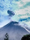 Erupting Arenal Volcano Royalty Free Stock Photo