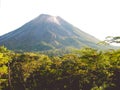 Erupting Arenal Volcano Royalty Free Stock Photo