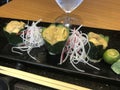 Sea urchin Uni sushi platter