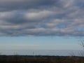 Picture in the expronistic style, view to the horizon, westerly direction, from the top of the Tippelsberg Bochum