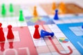 Picture of family ludo game