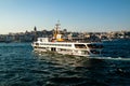 Picture of a ferry in Istanbul Bosphorus.
