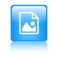 Picture file format icon Royalty Free Stock Photo