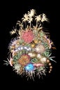 Fireworks flower arrangement