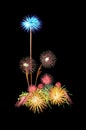 Fireworks flower arrangement