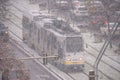 The first snow in Bucharest 07 december 2023