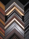 Picture Frame Assortment Shop Display Royalty Free Stock Photo