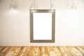 Picture frame in room Royalty Free Stock Photo