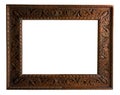 Picture frame w/ clipping path Royalty Free Stock Photo