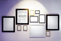 Picture frames mockup