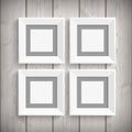 4 Picture Frames Wood