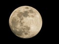 A picture of a full moon happened in May 2020