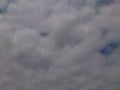 Picture GRAY CONTINUOUS CLOUDS IN THE SKY Royalty Free Stock Photo