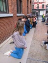 Catholics praying outside Abortion Mill