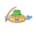 A Picture of happy Fishing crumpets design