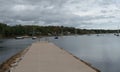 A picture of the harbour area in Mahone Bay, NS