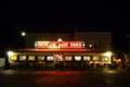 Highland park diner at night in Rochester New York