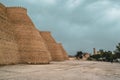 Picture of huge fort Ark of Bukhara