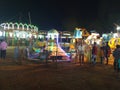 The picture of Indian fair of small village