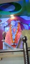 A picture of the Indian lord guru shirdi saibaba