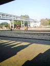 Picture of indian railway station