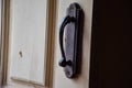 Picture of Indian style black color door handle