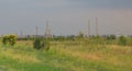 Gas refinery from Ploiesti, Romania.