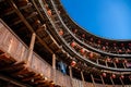 Picture Inside of the biggest Tulou, Fujian, China