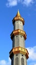 The Golden Tower from Islamic Center of Pringsewu