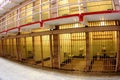 Jail cell in Alcatraz prison in San Francisco California Royalty Free Stock Photo