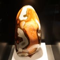 Picture jasper a jasper that exhibits particular patterns and colors and is used as an opaque gemstone