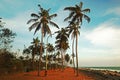 Kappil lake in Kerala where sea and lake join