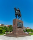 King Tomislav Monument Royalty Free Stock Photo